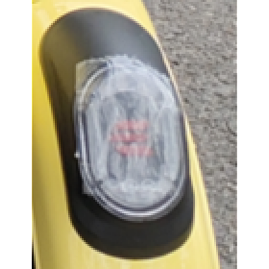 Lumină spate RDB Panda-Klass