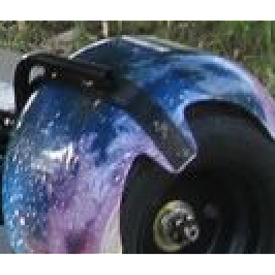 ARIPA SPATE rosu / albastru inchis / maro TX-02-6