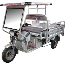 Sistem acoperis triciclu cu panouri fotovoltaice pentru reincarcare baterii Sistem acoperis triciclu cu panouri fotovoltaice pentru reincarcare baterii