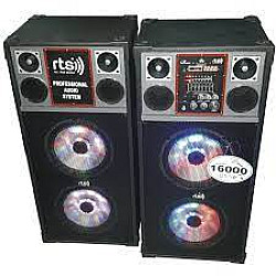 Sistem audio RTS 27000 de 160W Sistem audio RTS 27000 de 160W