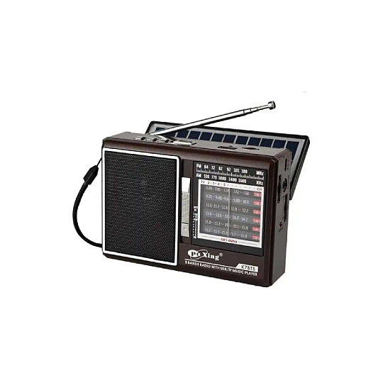 Boxa portabila RDB K7BTS, functii multiple, radio FM/AM/SW, bluetooth, stereo, Negru