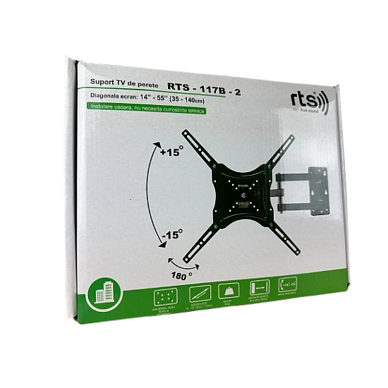Suport TV de perete fix RTS-117B-2 Suport TV de perete fix RTS-117B-2